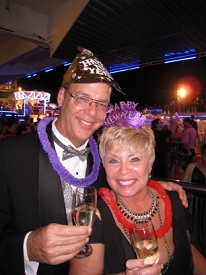 New Year's Eve on the Carnival Triumph